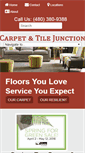 Mobile Screenshot of carpetandtilejunction.com